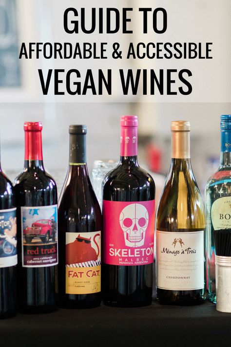 Updated list of vegan wines! All bottles listed are under $30 (most under $15) and made without animal products! By The Tree Kisser Vegan Cocktails, Vegan Transition, Vegan Alcohol, Vegan Wine, Flexitarian Diet, Quick Vegan, How To Become Vegan, Vegetarian Lifestyle, Wfpb Recipes