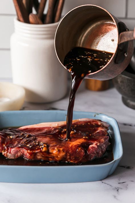 5-Minute Balsamic Steak Marinade - Life is but a Dish Balsamic Steak Marinade, Skirt Steak Marinade, Balsamic Steak, Balsamic Marinade, Beef Marinade, 2024 Recipes, Balsamic Reduction, Steak Marinade, Beef Tips