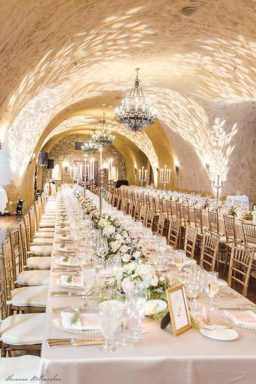 Wine Cellar Wedding, Napa Valley Wedding Venues, Napa Wedding Venues, Austrian Wedding, Unusual Wedding Venues, Fantasy Village, Wine Cave, Napa Valley Wedding, Unusual Weddings