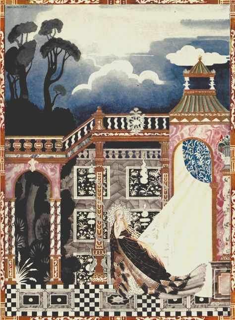 Kay Nielsen was a Danish illustrator who was born #onthisday 1886. He was incredibly popular in the early twentieth century, as a key artist in the Golden Age of Illustration. Discover more about the talented artist on our blog. #kaynielsen #goldenageofillustration #vintageillustration #pookpress Kay Nielson, Brothers Grimm Fairy Tales, Kay Nielsen, Fairy Tale Illustrations, Golden Age Of Illustration, Edmund Dulac, 동화 삽화, Anne Stokes, 12 Dancing Princesses