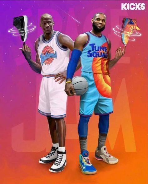 Michael Jordan | His Airness on Instagram: “Two generations of Space Jam 🐐 #michaeljordan #nba #jordan #basketball #mj #airjordan #lebronjames #nike #mjmondays #kobebryant #jordans…” Kobe Vs Jordan, Toon Squad, Lebron James Wallpapers, Michael Jordan Pictures, Best Nba Players, Sports Pics, Kobe Bryant Pictures, Michael Jordan Basketball, Tune Squad