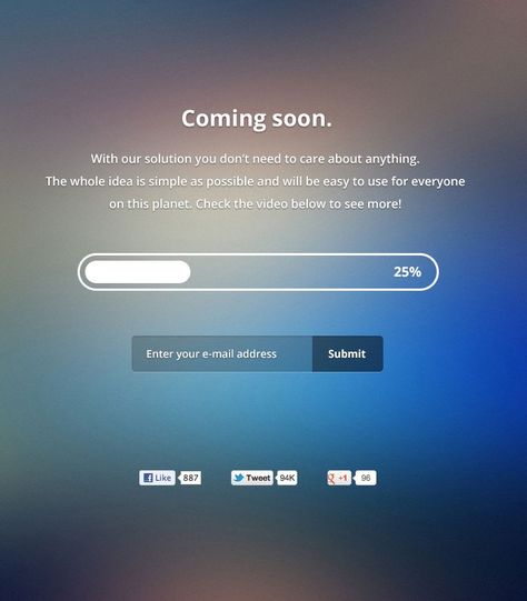 Coming Soon Landing Page, Login Page Design, Ui Patterns, Progress Bar, Coming Soon Page, Ui Design Inspiration, Design App, Ui Inspiration, Web Template Design