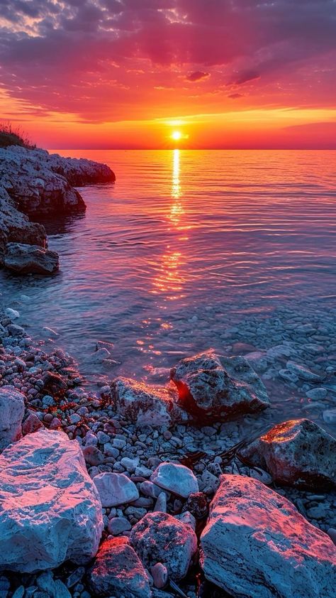 Beach Sunset Wallpaper, Beautiful Scenery Photography, Cute Summer Wallpapers, Beautiful Ocean Pictures, Ocean Pictures, Pretty Landscapes, Sunset Wallpaper, Beautiful Landscape Wallpaper, Beautiful Scenery Nature