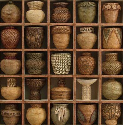 Art Propelled, Miniature Basket, Handwoven Baskets, Basket Art, Basket Collection, Linen Thread, Enamels, Nairobi, Displaying Collections