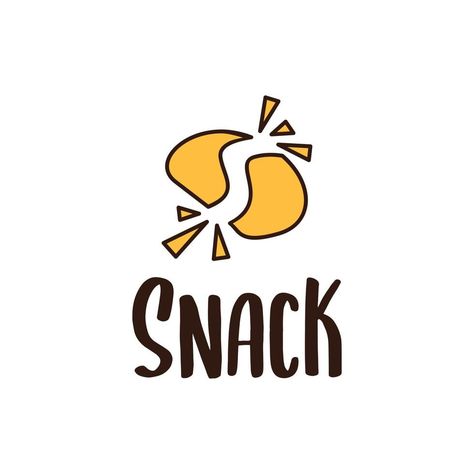 Snack Logo, Healthy Logo, Healthy Food Logo, Food Logo Design Inspiration, Snack Brands, Healthy Snack Ideas, Logotype Typography, Snack Shop, Food Logo Design