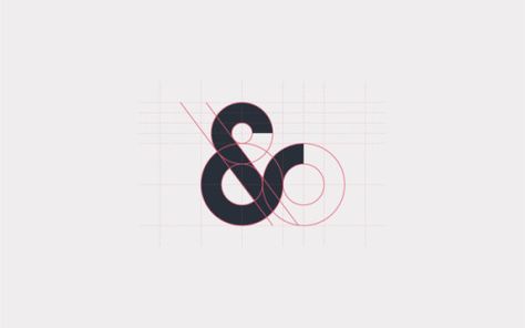 Slapdashing / Art and Design Inspiration Blog Ampersand Logo, Logo Guidelines, Ampersand Sign, Typography Served, Minimalist Graphic Design, Design Studio Logo, Cool Typography, Typo Logo, Typographic Design