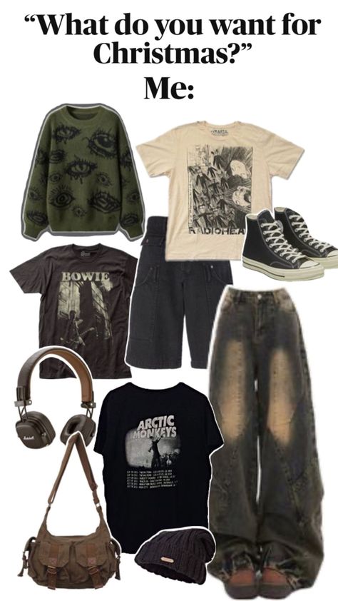 🥀🎸⭐️🥲 Grunge Christmas List, Grunge Christmas, Arctic Monkeys, Christmas List, Christmas