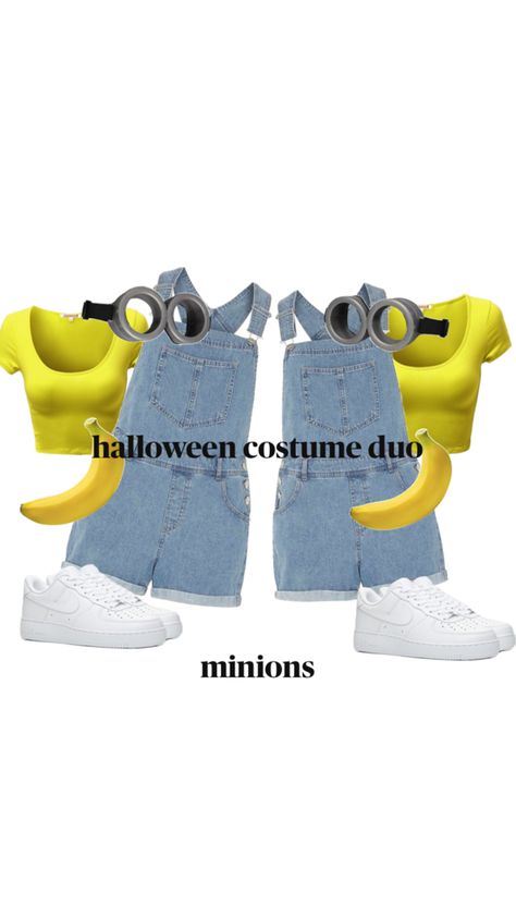 Duo Halloween Costumes Minions, Stagecoach 2024, Gru Costume, Minions Costume, Halloween Costumes Duo, Minion Outfit, Minion Halloween, Halloween Duos