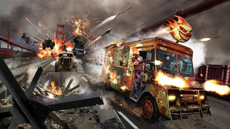 Twisted Metal Game, Metal Wallpaper, Pc Games Download, Creepy Horror, Twisted Metal, Metallic Wallpaper, Ice Cream Truck, Having Fun, Online Art Gallery