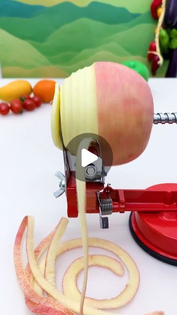 Smart Home Gadgets on Instagram: "Peel, core, and slice with ease! 🍏

✨ Say goodbye to tedious prep work in the kitchen with this versatile 3-in-1 tool. 

From making apple snacks to whipping up potato dishes, this machine is a game-changer. 

Get ready to spiralize your fruits like a pro and impress your friends with creative culinary skills! 

#KitchenGadget #KitchenUpgrade #CookingEssentials #tools #cutter #peeler" Apple Snacks, Apple Peeler, Smart Home Gadgets, Kitchen Upgrades, Potato Dishes, Culinary Skills, Cooking Essentials, Home Gadgets, 3 In 1