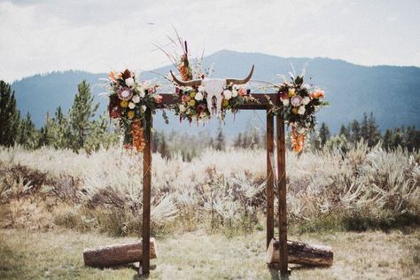 Boho Wedding Alter, Outdoor Wedding Alter, Southwestern Wedding Decor, Wedding Arbor Decorations, Desert Wedding Decor, Wedding Alter, Wedding Arches Outdoors, Southwestern Wedding, Mccall Idaho