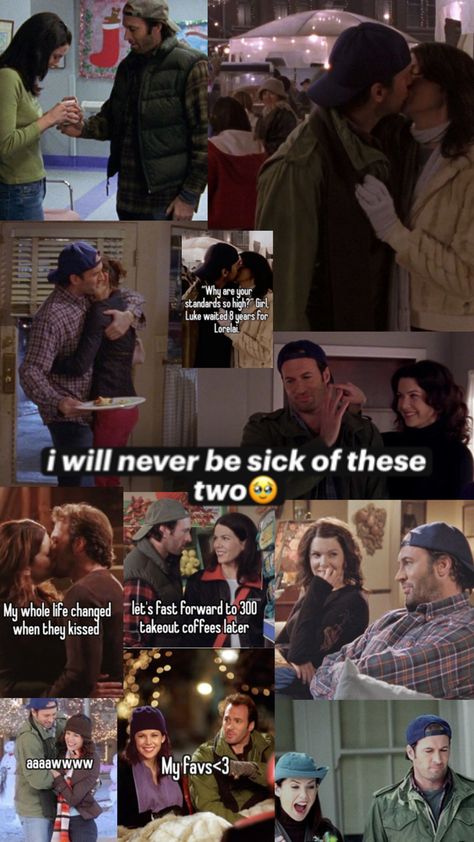 i will NEVER NEVER NEVER get sick of these two Lorelei And Luke, Gilmore Memes, Luke And Lorelei, Lorelai And Luke, Luke Lorelai, Jess And Rory, Gilmore Girls Jess, Lorelei Gilmore, Luke And Lorelai