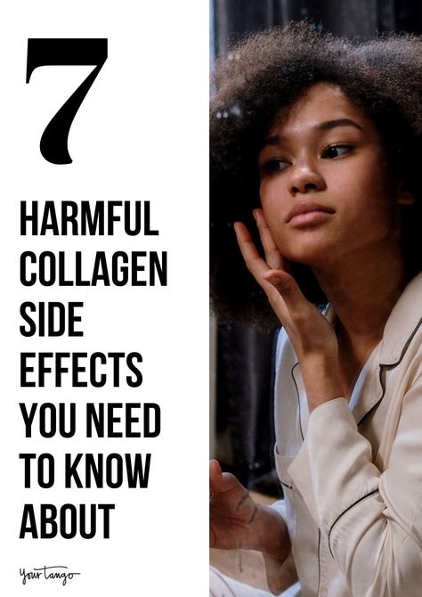 7 Problematic Collagen Side Effects How To Take It Safely To Reap The Benefits | YourTango Collagen Peptides Benefits, Collagen Pills, Health Benefits Of Collagen, Taking Collagen, What Is Collagen, Collagen Benefits, Collagen Serum, Tighter Skin, Anti Aging Supplements