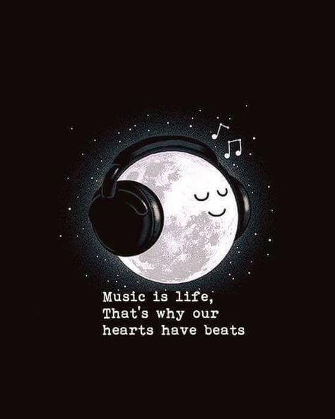 Quotes Music, Music Is, Music Is Life, Wallpaper Iphone, Moon, Iphone, Quotes, Music, White