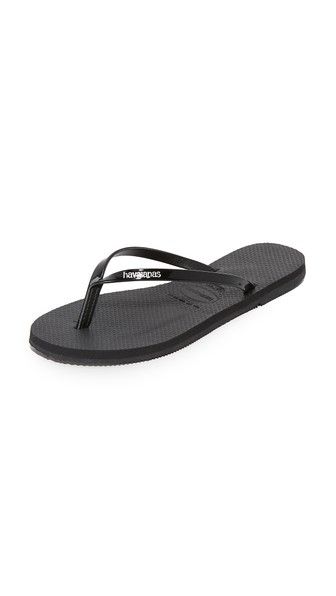 HAVAIANAS You Metallic Flip Flops. #havaianas #shoes #sandals Slim Logo, Shoes Flip Flops, Reef Sandals, Havaianas Flip Flops, Metallic Sandals, Casual Work Outfits, Beachwear For Women, Good Brands, Work Casual