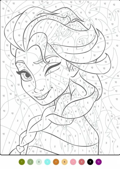 Aesthetic Colouring Pages Disney, Disney Color By Number Printable Free, Disney Color By Number, Disney Colouring Pages, Disney Coloring Sheets, Adult Color By Number, Color By Number Printable, Colouring Pics, Baby Coloring Pages