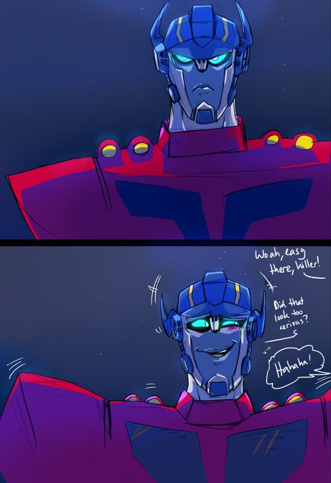 Tfa Optimus, Optimus Prime Art, Transformers Starscream, Transformers Animated, Transformers Memes, Something Funny, Transformers Rescue Bots, Transformers 4, Cartoon Crazy