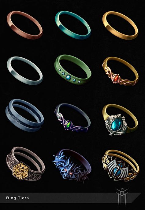 Fantasy Rings Magic, Fantasy Ring, Elemental Magic, Anime Jewelry, Fantasy Magic, Fantasy Props, 다크 판타지, Magical Jewelry, Game Concept Art