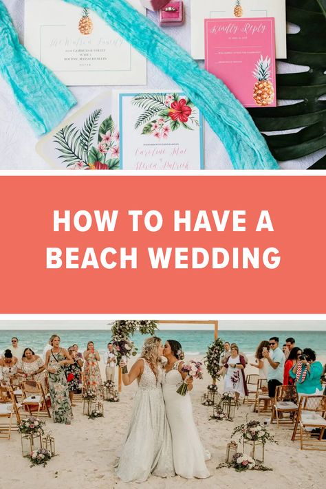 beach wedding tips and ideas Beach Wedding Reception Ideas Outdoors, Beach Wedding Style, Nautical Wedding Inspiration, Beach Wedding Reception, Beach Theme Wedding, Nautical Wedding, Laid Back Style, Wedding Tips, Wedding Wire