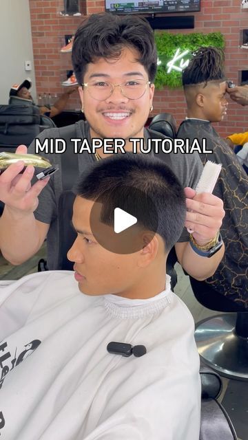 IE Barber • Pico ⚜️ on Instagram: "mid taper tutorial  Ready to master the mid taper fade? 💈🔥 Check out our exclusive tutorial tailored for young men! Whether you’re rocking a buzz cut with straight hair or a style that matches your head shape, we’ve got the tips and tricks you need to nail the look. Say hello to your new go-to style!   #MidTaperTutorial #FadeMastery #BarberTips" Mid Taper Fade Short Hair, Buzz Mid Fade, Tapered Hairline Straight Hair, Small Taper Fade, Buzz Taper Fade Men, Taper Fade Back Of Head, Buzz Cut With Taper, Mid Taper Short Hair, Mid Taper Fade Straight Hair