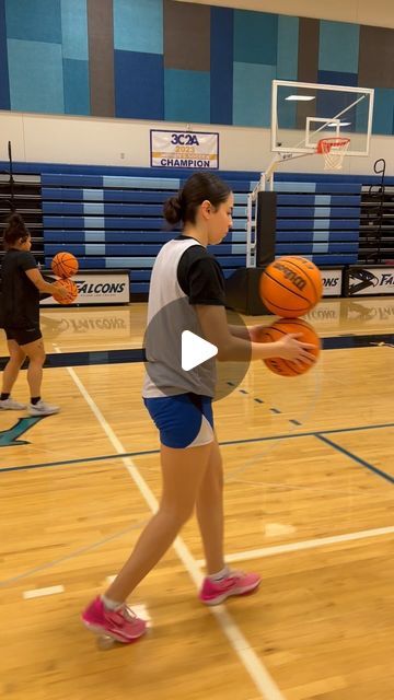 Folsom Lake Women’s Basketball on Instagram: "New competitive relay warmup to start practice! 
.
.
.
.
.
#basketball #collegebasketball #womensbasketball #girlsbasketball #funwarmup #relay #basketballwarmup #teambuilding #basketballteambuilding #pegames" Basketball Game Ideas, Fun Basketball Games, Olympic Activities, Basketball Shooting Games, Practice Basketball, Teamwork Activities, Relay Games, Olympics Activities, Basketball Games For Kids