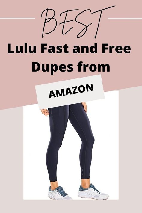 dupes from amazon, Amazon Yoga Pants, Crz Yoga, Yoga Pants With Pockets, Buttery Soft Leggings, Stretchy Leggings, Running Tights, Lululemon Leggings, Yoga Women, Workout Leggings