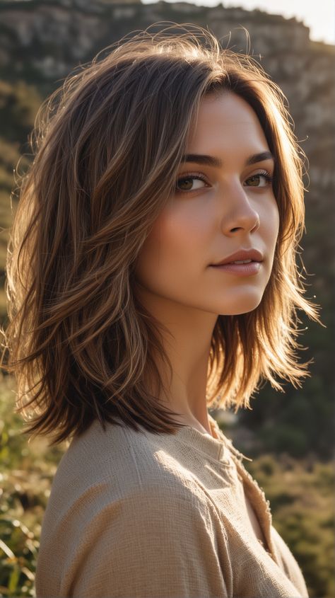 23 Top Medium Short Haircuts for Women in 2024 Medium Short Haircuts, Fall Hair Cuts, Mom Hairstyles, Shoulder Length Hair Cuts, Haircuts For Medium Hair, Penteado Cabelo Curto, Medium Hair Cuts, Long Bob, Shoulder Length Hair