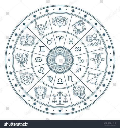 Astrology horoscope circle with zodiac signs vector background. Form symbol horoscope calendar, collection zodiacal animals illustrationsigns#vector#background#zodiac Horoscope Calendar, Arte Aries, Zodiac Wheel, Astrology Stars, Zodiac Calendar, Astrology Art, Astrology Chart, 12 Zodiac Signs, Natal Charts