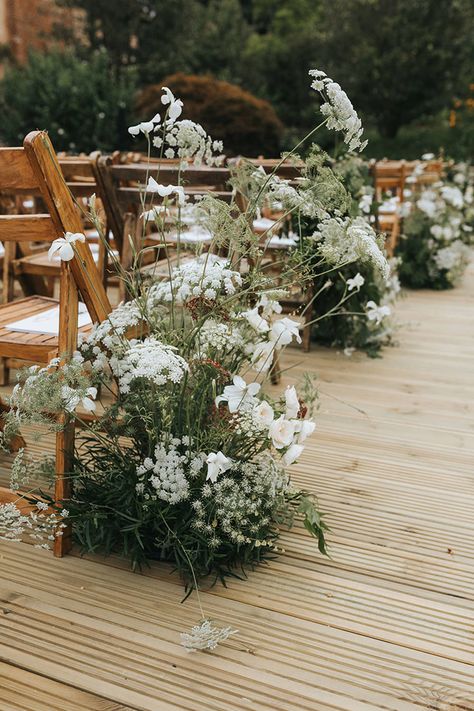 Florals by Miss Gen Photography Wildflower Aisle, Wedding Ceremony Ideas, Aisle Flowers, Summer Styling, Flower Installation, Ceremony Flowers, Aisle Decor, Wildflower Wedding, Wedding Aisle