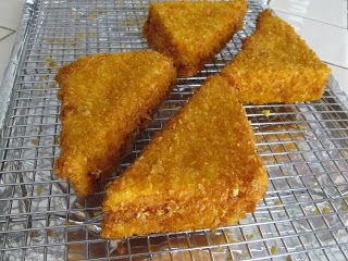 Nebraska Food Recipes, Cheese Frenchee Recipe, Triangle Sandwiches, Corn Flake, French Cheese, Sandwich Spread, King Food, American Cheese, Wrap Sandwiches