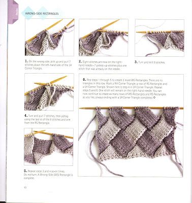 🧶 What is Entrelac knitting? How to knit? 🆓 Knitting Unlimited Entrelac Knitting, Knitting Tutorials, Knitting Instructions, Knitting Tips, Knit Stitch Patterns, How To Knit, Knitting Machine, Knitting Tutorial, Knitting And Crocheting