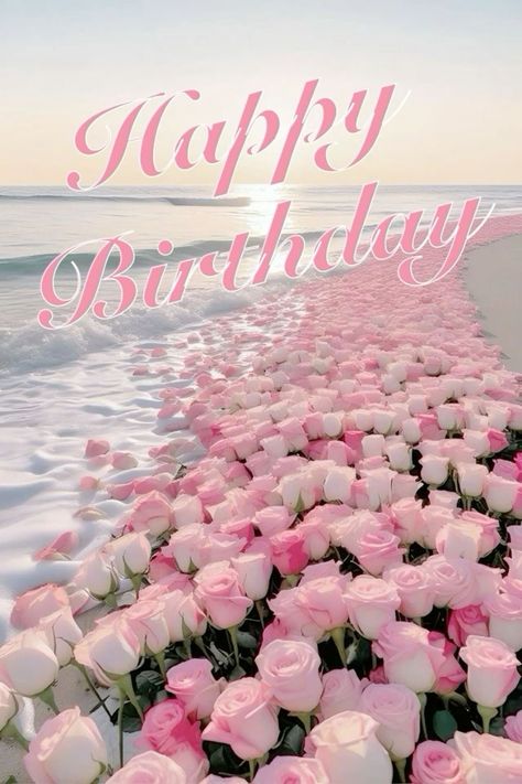 Happy Birthday Roses, Happy Birthday Bouquet, Happy Birthday Wishes Pics, Happy Birthday Flowers Wishes, Birthday Wishes Pics, Beautiful Birthday Wishes, Happy Birthday Cake Pictures, Birthday Wishes Greetings, Birthday Wishes Flowers