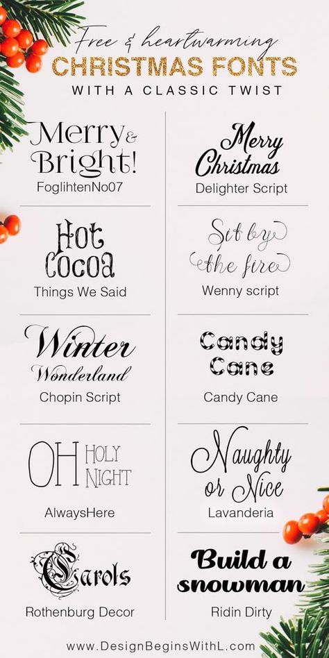 10 Free and Heartwarming Christmas Fonts With a Classic Twist Font #font fonts #fonts christmas fonts #christmasfonts Christmas font #christmasfont 2.1 Holiday Fonts Hand Lettering, Modern Font Alphabet, Free Christmas Font, Fonts For Christmas, Christmas Handlettering, Christmas Fonts Alphabet, Canva Christmas, Font Brush, Merry Christmas Font