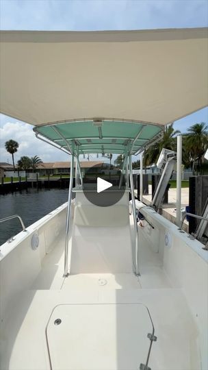 Florida Boating, Center Console Fishing Boats, Center Console Boats, Boat Stuff, Boat Covers, Shade Sail, Can Design, Center Console, A Call