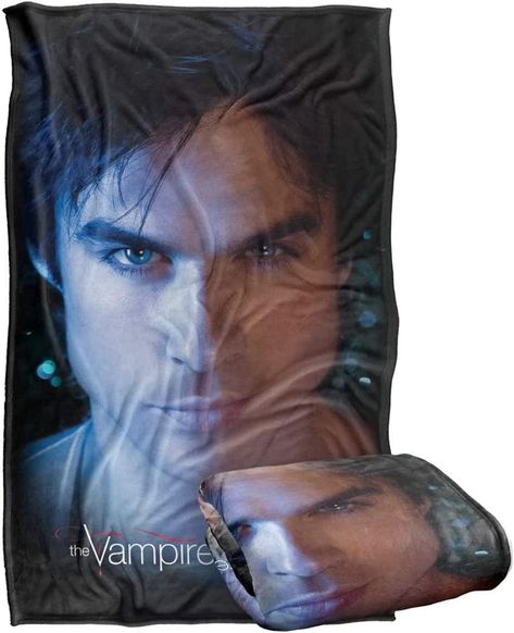 Purchase on Amazon Damon Eyes, Vampire Diaries Stefan, Fringe Throw, Vampire Diaries Damon, Thick Blanket, Soft Throw Blanket, Vampire Diaries, Hot Topic, Fleece Fabric