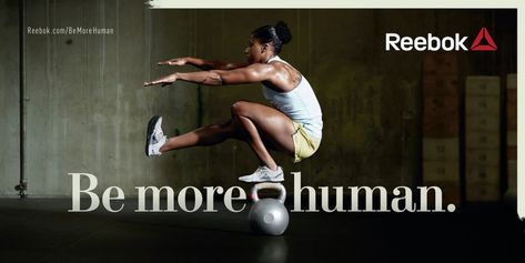 © REEBOK 'BE MORE HUMAN' | GoSee ADVERTISING | presented by GoSee Matt Miller, Art Department, Image Name, Creative Director, Ball Exercises, Crossfit, Interview, Branding, Train