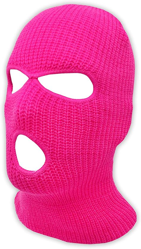 Pink Ski Mask, Winter Balaclava, Balaclava Ski Mask, Rave Fits, Mask For Men, Tactical Training, Small Business Packaging Ideas, Knit Men, Ski Mask