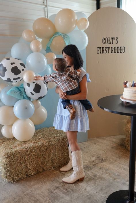 This past weekend, we celebrated a major milestone—Colt’s first birthday! We decided to go all out with a rodeo-themed bash that was not only fun but packed with DIY projects that made the day extra special. The party was held at Mi Casa Su Casa, the same venue we used for Luna’s first trip around First Rodeo Decor, First Rodeo Birthday Party, Rodeo Birthday Party, First Rodeo Birthday, Rodeo Birthday Parties, Cake Decorating Set, Rodeo Birthday, First Rodeo, Leftover Paint