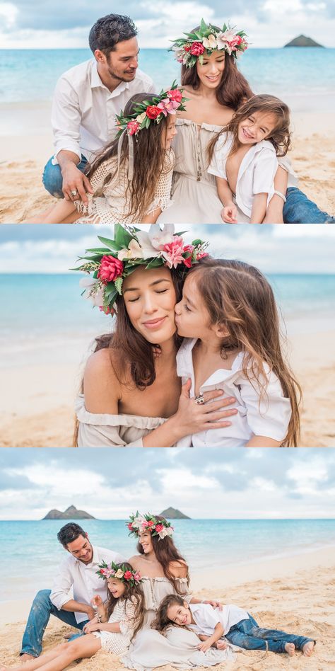 Hawaii Family Outfits, Hawaii Beach Family Photos Outfits, Tropical Family Photos, Hawaii Family Pictures, Hawaiian Family Photo Outfits, Hawaii Photo Shoot, Hawaii Family Photos, Hawaii Family Photoshoot Outfits, Family Hawaii Photos