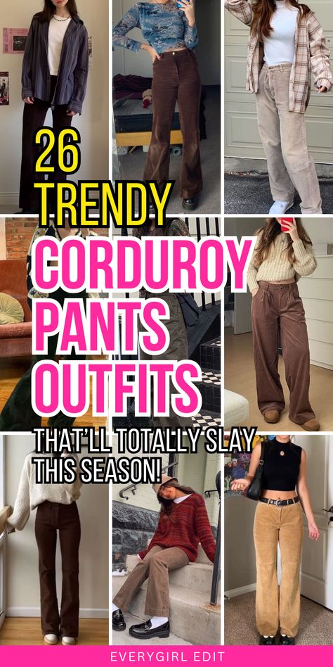 corduroy pants outfits, corduroy pants outfit ideas, corduroy pants outfit inspo, corduroy pants outfits 2024, corduroy pants outfit ideas 2024, corduroy pants outfit inspo 2024. Pink Courderoy Pants Outfits, Corduroy Pants Outfit Ideas, Courderoy Pants Outfits Women, Corduroy Pants Outfits, Corduroy Pants Outfit, Outfit Ideas 2024, Black Corduroy Pants, Pants Outfit Ideas, Black Pants Outfit