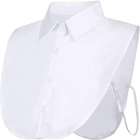 Detachable Collar Shirt, Dickey Collar, False Collar, Fake Collar, White Collared Shirt, Half Shirts, Detachable Collar, Collars For Women, Choker Collar