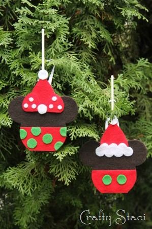 Diy Disney Christmas, Apple Ornaments, Minnie Ornaments, Disney Xmas, Disney Christmas Decorations, Disney Christmas Tree, Disney Christmas Ornaments, Fish Extender, Diy Ornament