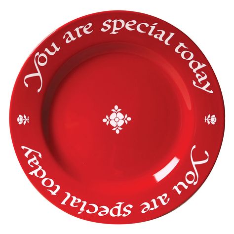 You Are Special Today Red Ceramic Plate - Walmart.com Red Plates, Red Ceramic, You Are Special, Ceramic Plate, Ceramic Plates, Decorative Plates, Special Occasion, Kitchen Dining, Holidays