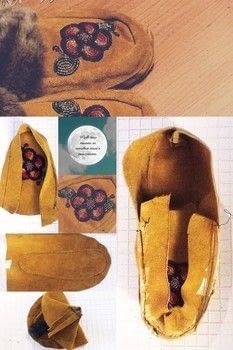 Mocassin Pattern, Moccasin Patterns, Sewing Hand, Moccasin Pattern, Native Beading, Machine Sewing, Creature Comforts, The Vamps, Free Tutorial