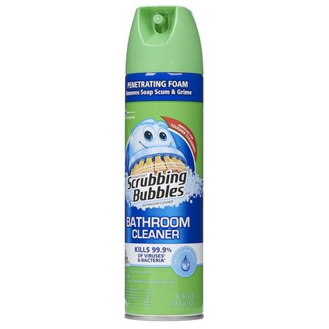 Best Cleaning Products: Scrubbing Bubbles Penetrating Foam Bathroom Cleaner Bathtub Cleaner, Scrubbing Bubbles, Easy Cleaning Hacks, Best Cleaning Products, Hard Water Stains, Toilet Bowl Cleaner, Bathroom Cleaner, Clean Scents, Soap Scum