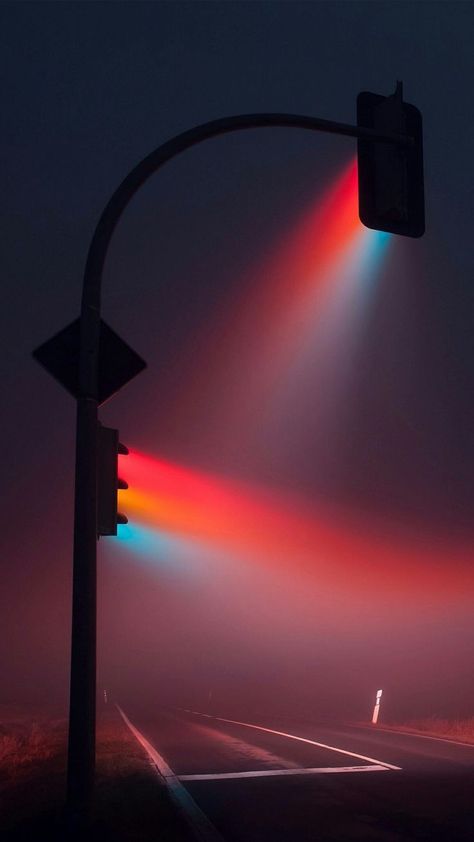 Post Wallpaper, Traffic Signals, Fog Photography, Backgrounds Nature, Iphone Wallpaper Lights, Geek Girl, Wallpaper Mobile, Traffic Signal, Wallpaper Iphone Neon