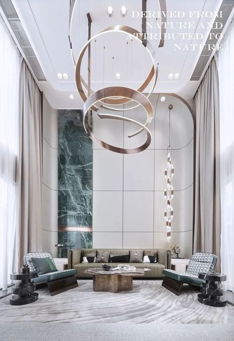 Double Volume, Family Area, Modern Office Interiors, Wall Panel Design, Double Height, Feature Walls, Lobby Design, Lounge Design, Luxury Interiors