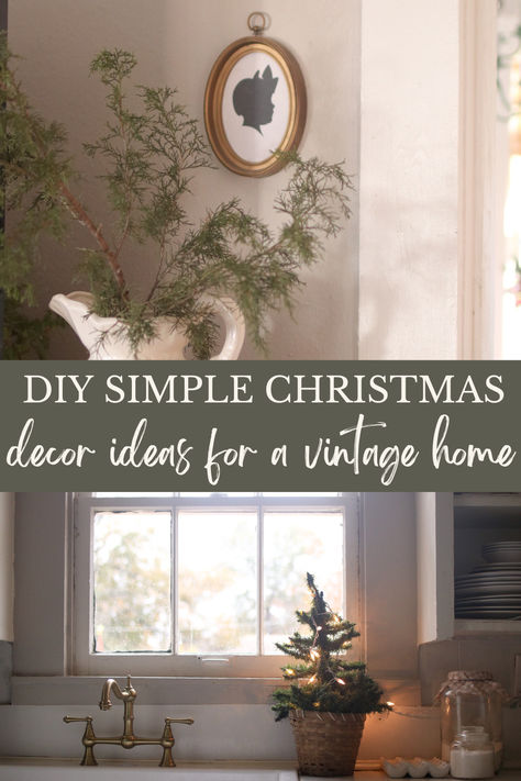 Scandinavian christmas decor ideas Christmas Decorating In Small Spaces, Simple Cottage Christmas Decor, Cottage Christmas Decor Ideas, Old Fashioned Christmas Decor, Simple Christmas Trees, Simple Christmas Diy, Snowflakes Craft, Homestead Christmas, Cottage Christmas Decor