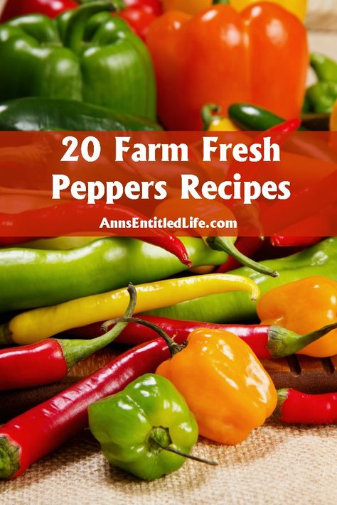 Seasoned Pepper Recipe, Bell Pepper Recipe, Berlin Cafe, Hot Pepper Recipes, Produce Recipes, Pepper Recipes, Pepper Recipe, Jalapeno Recipes, Farm Fresh Recipes