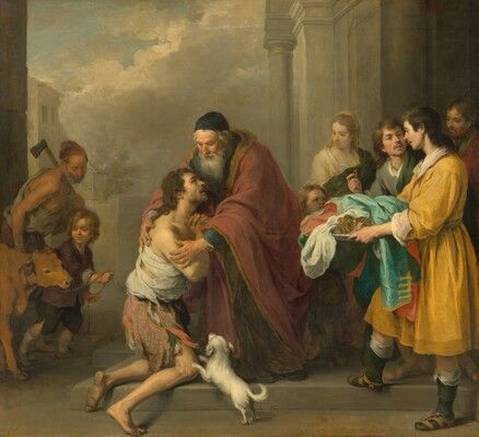 The Return of the Prodigal Son Return Of The Prodigal Son, The Prodigal Son, Prodigal Son, Baroque Art, Biblical Art, National Gallery Of Art, Famous Art, Catholic Art, Art Movement